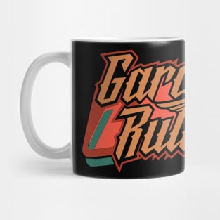 Garage Rules Oil vintage custom Mug